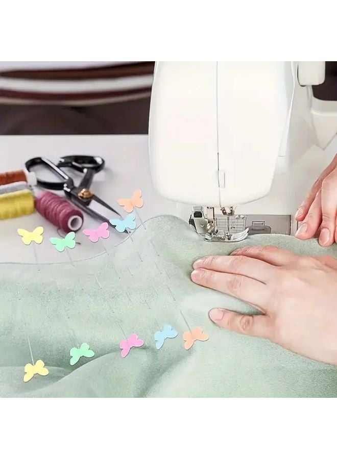 80pcs Button Design Fabric Fixing Needles for Thread Positioning Sewing Supplies - Image 4